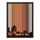 12×16" Framed Canvas - Brown variant