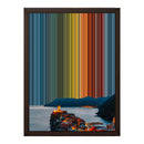 12×16" Framed Canvas - Brown variant