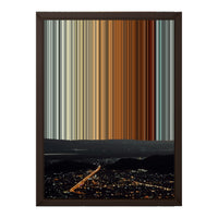 12×16" Framed Canvas - Brown variant