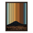 12×16" Framed Canvas - Brown variant