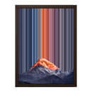 12×16" Framed Canvas - Brown variant