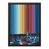 12×16" Framed Canvas - Brown variant