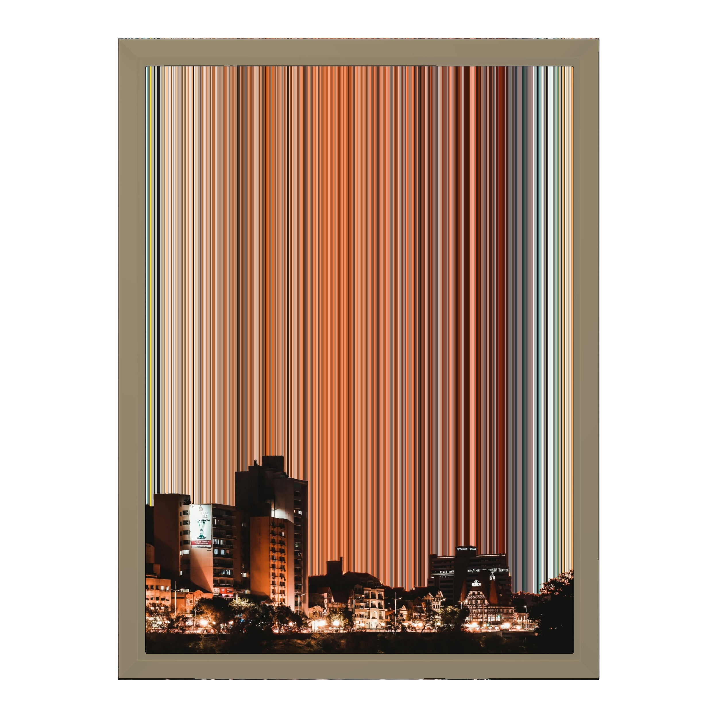 12×16" Framed Canvas - Natural variant