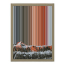 12×16" Framed Canvas - Natural variant