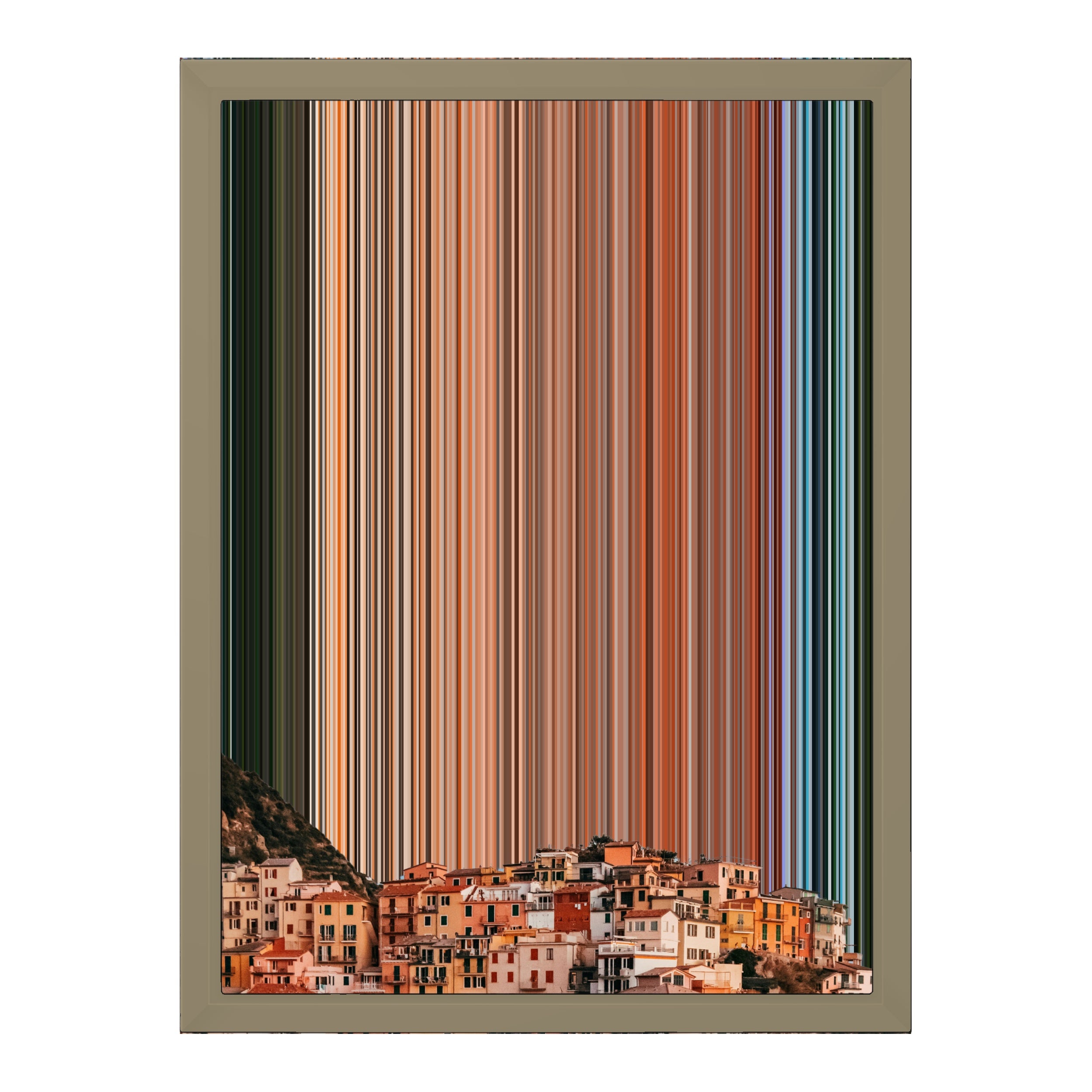 12×16" Framed Canvas - Natural variant