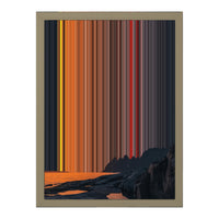 12×16" Framed Canvas - Natural variant