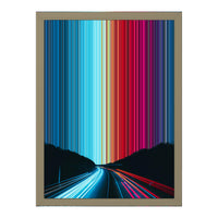 12×16" Framed Canvas - Natural variant