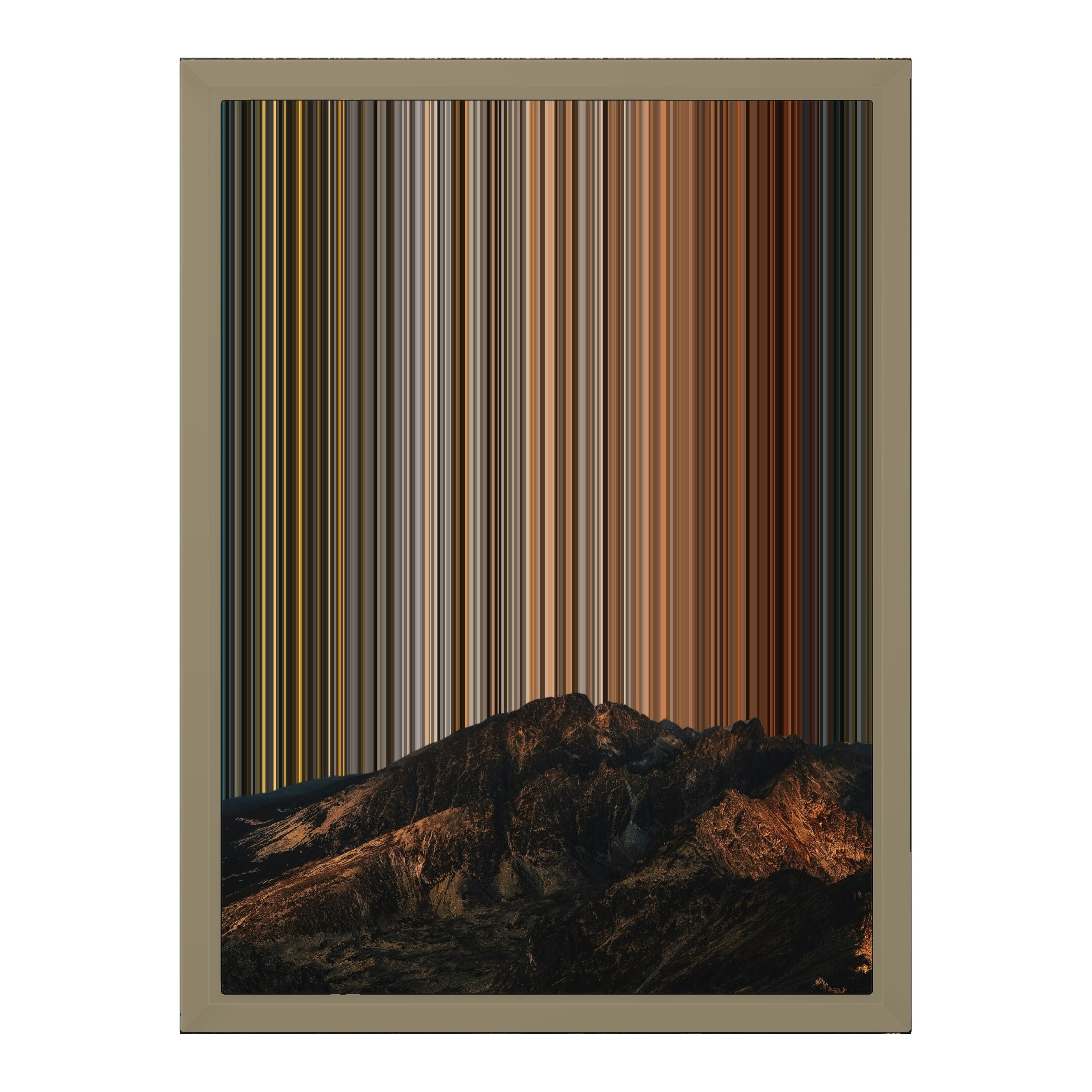 12×16" Framed Canvas - Natural variant