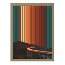 12×16" Framed Canvas - Natural variant