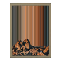 12×16" Framed Canvas - Natural variant