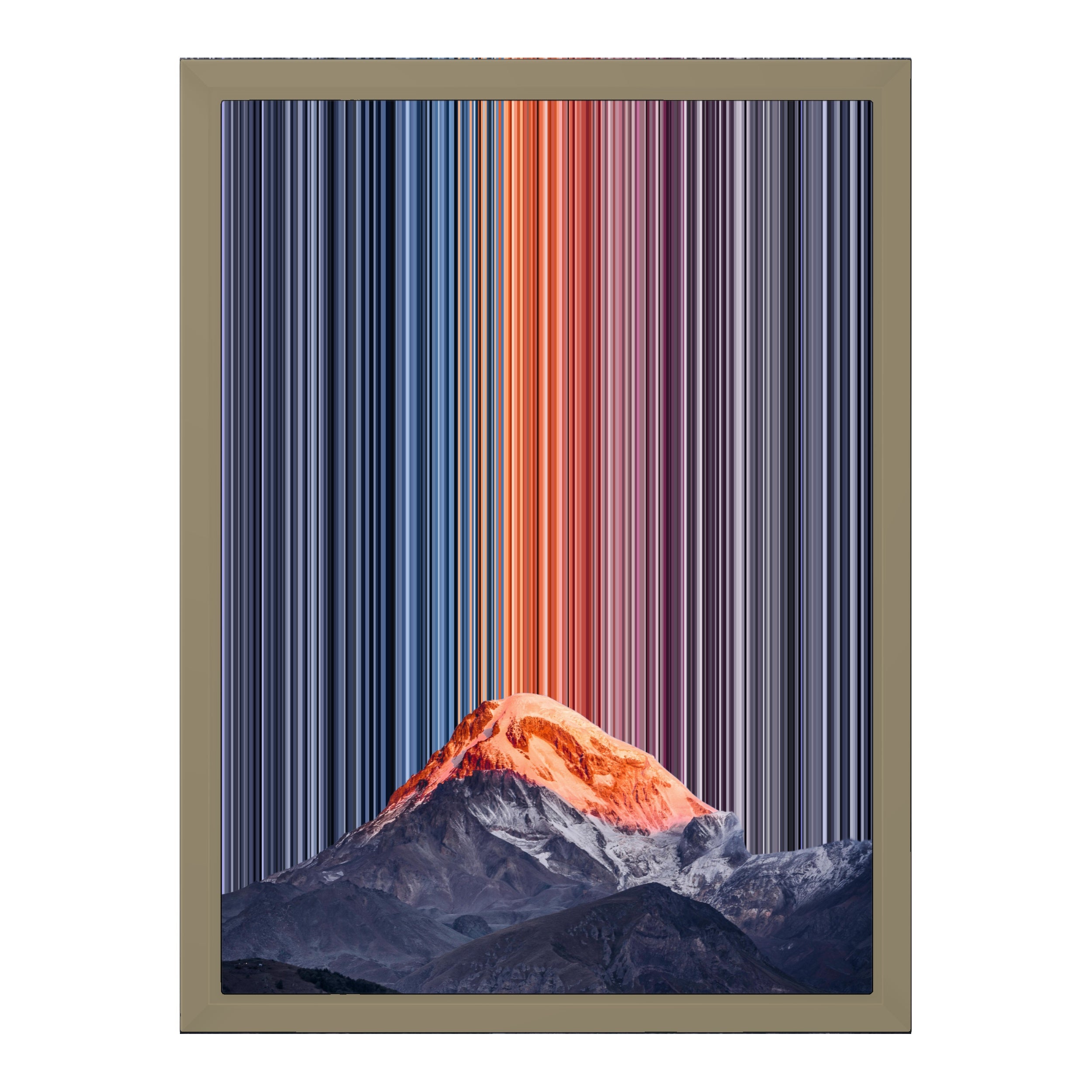 12×16" Framed Canvas - Natural variant