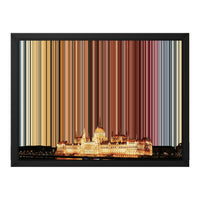 16×12" Framed Canvas - Black variant