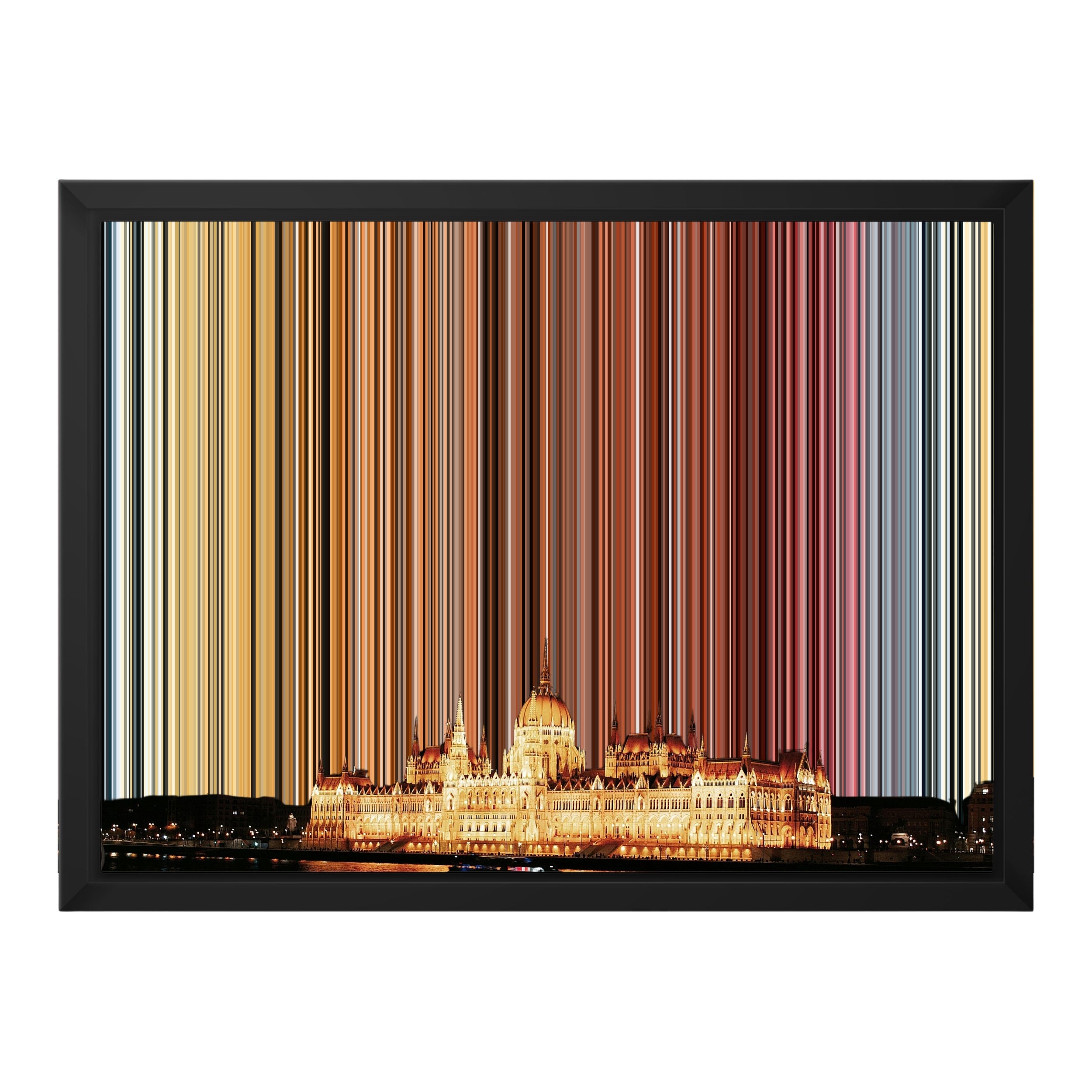 16×12" Framed Canvas - Black variant