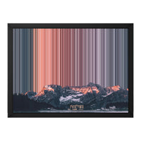 16×12" Framed Canvas - Black variant