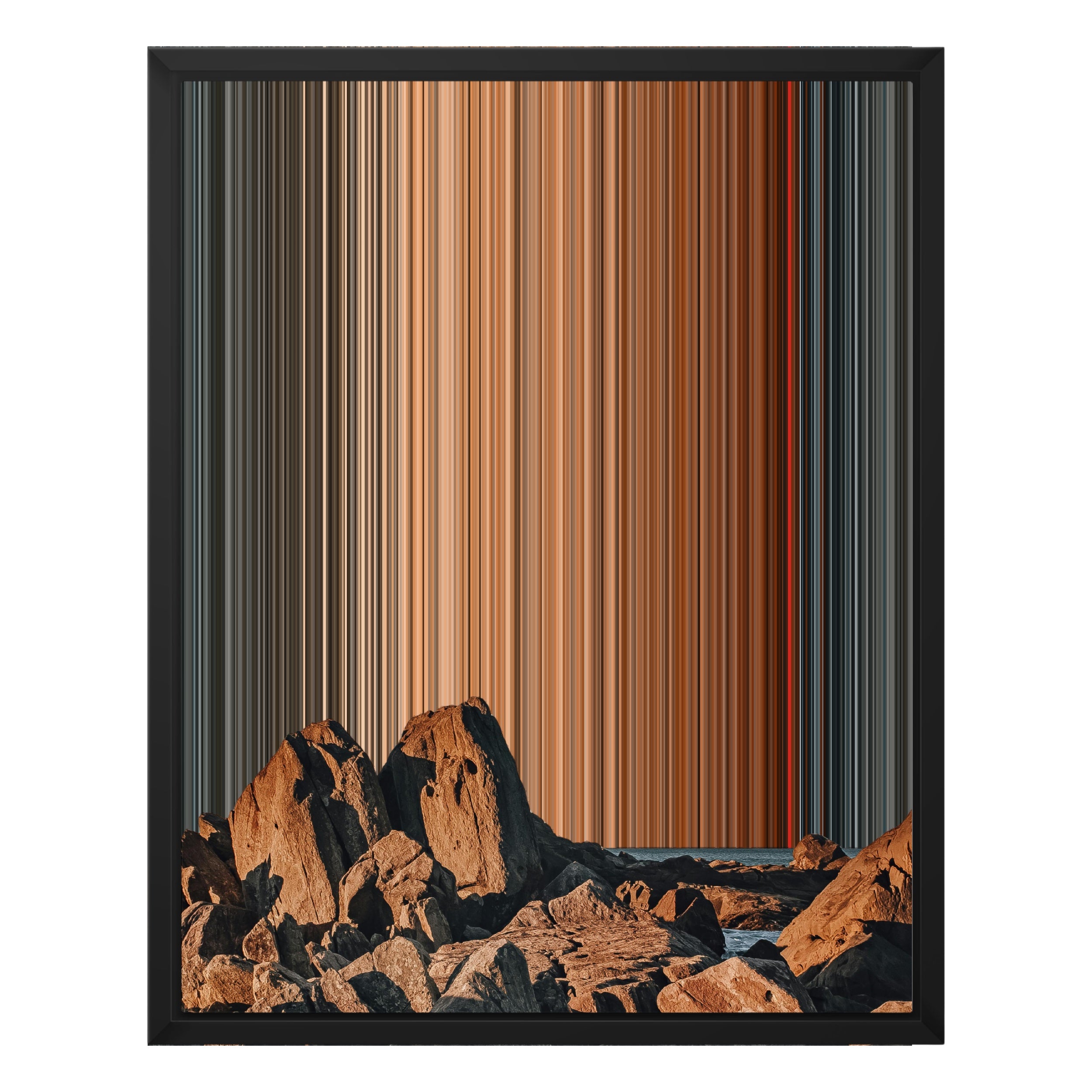 16×20" Framed Canvas - Black variant