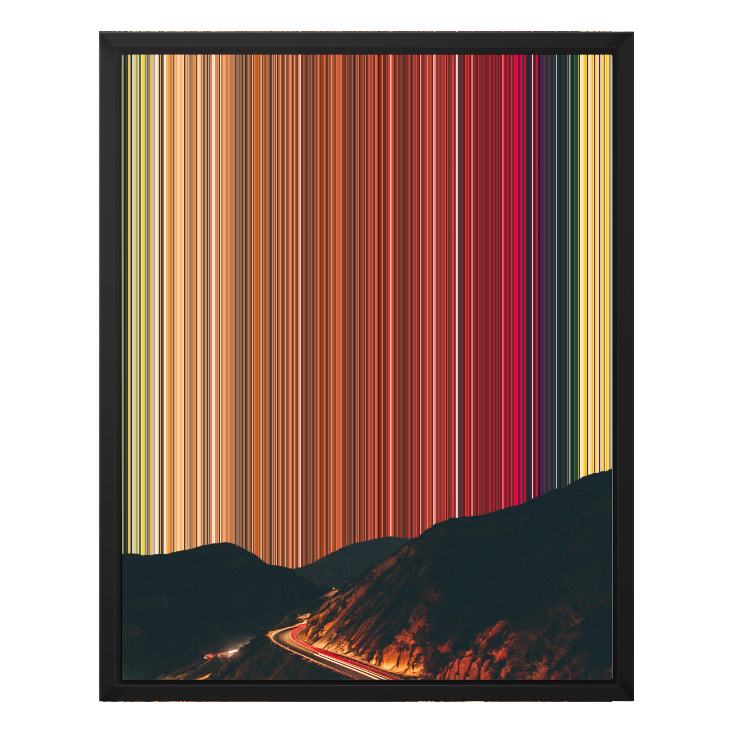 16×20" Framed Canvas - Black variant