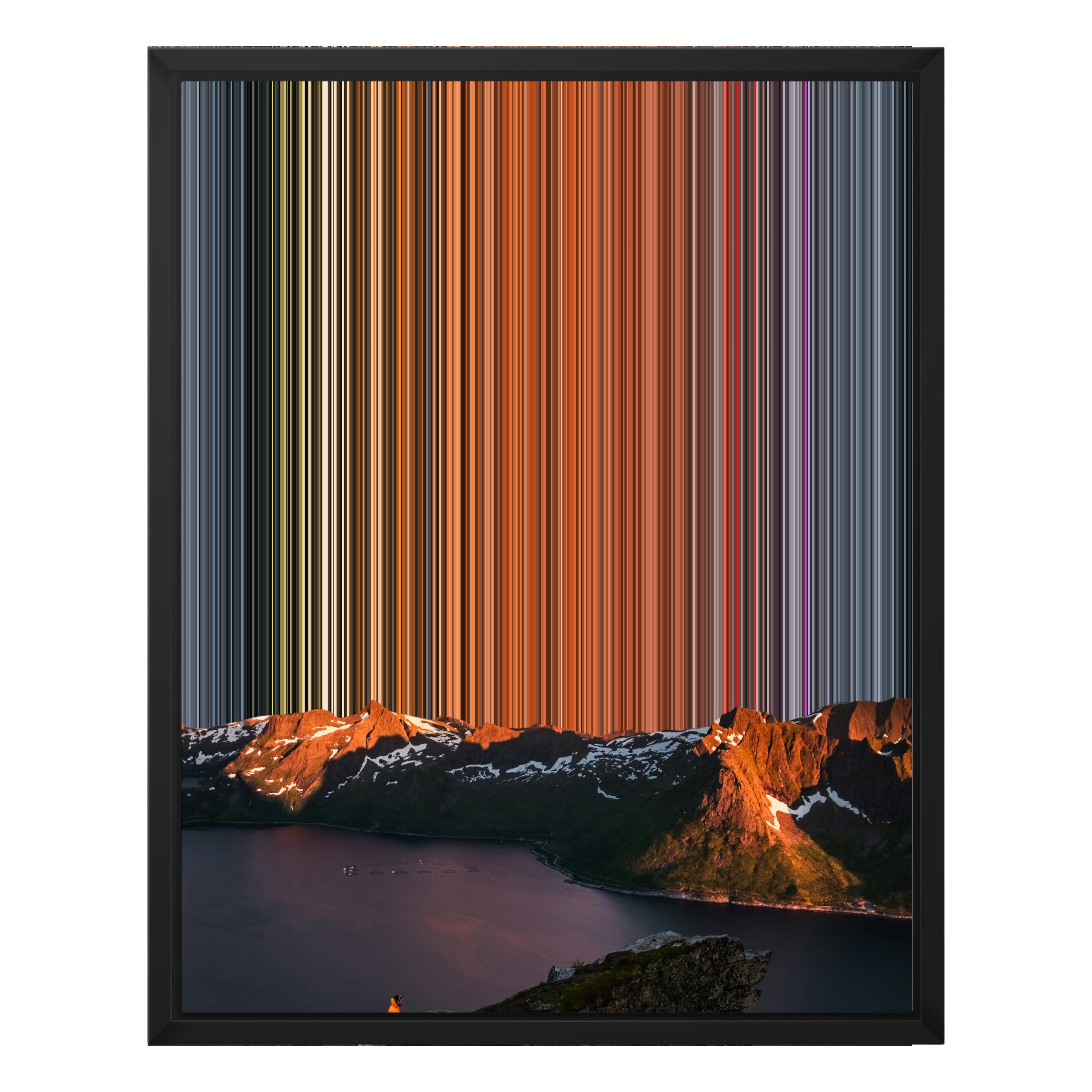 16×20" Framed Canvas - Black variant