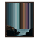 16×20" Framed Canvas - Brown variant