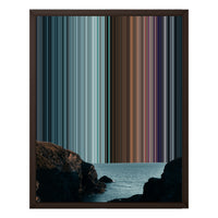 16×20" Framed Canvas - Brown variant