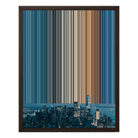 16×20" Framed Canvas - Brown variant