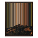 16×20" Framed Canvas - Brown variant