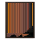 16×20" Framed Canvas - Brown variant