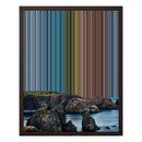 16×20" Framed Canvas - Brown variant