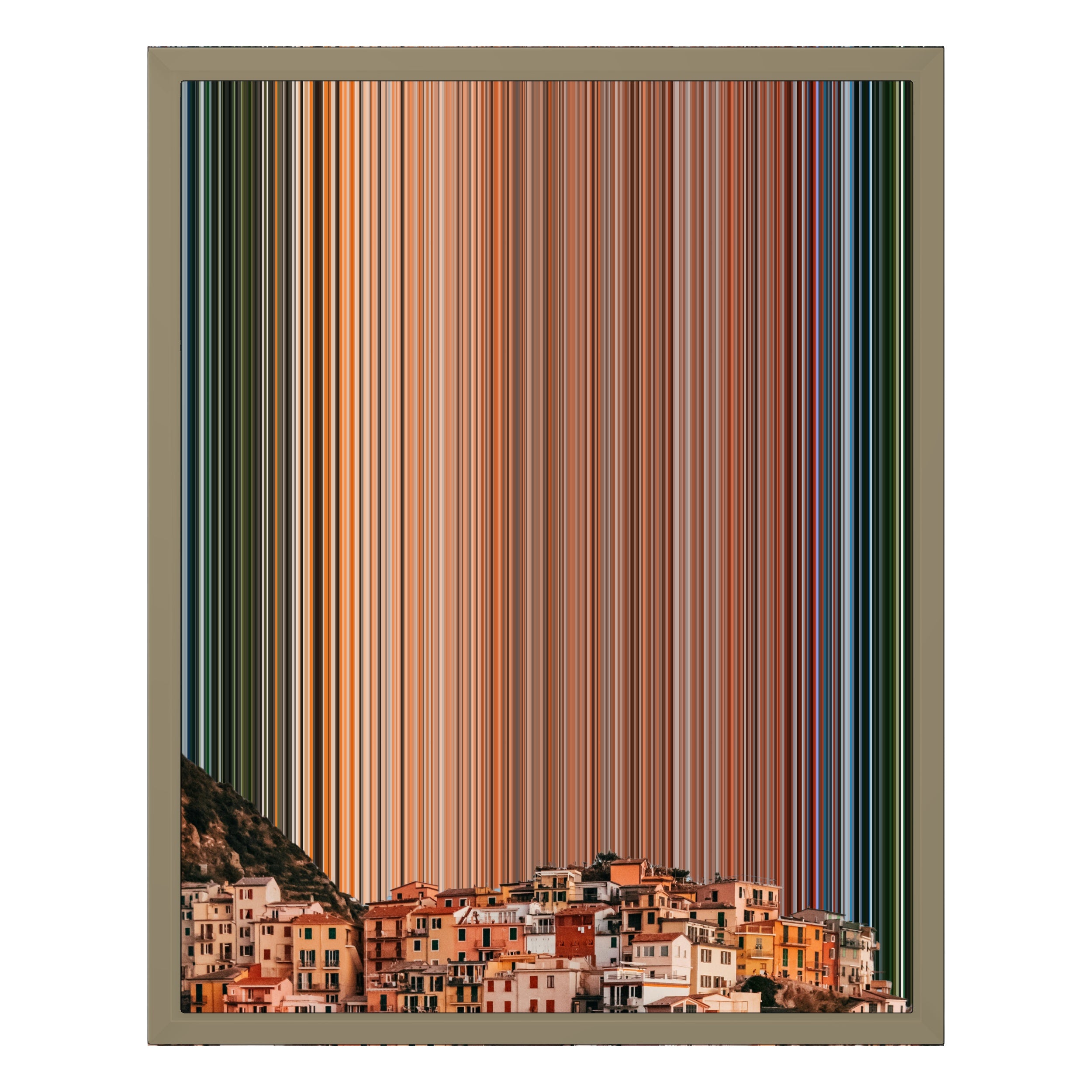 16×20" Framed Canvas - Natural variant