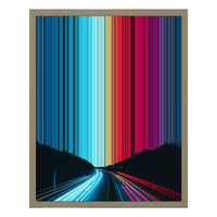 16×20" Framed Canvas - Natural variant