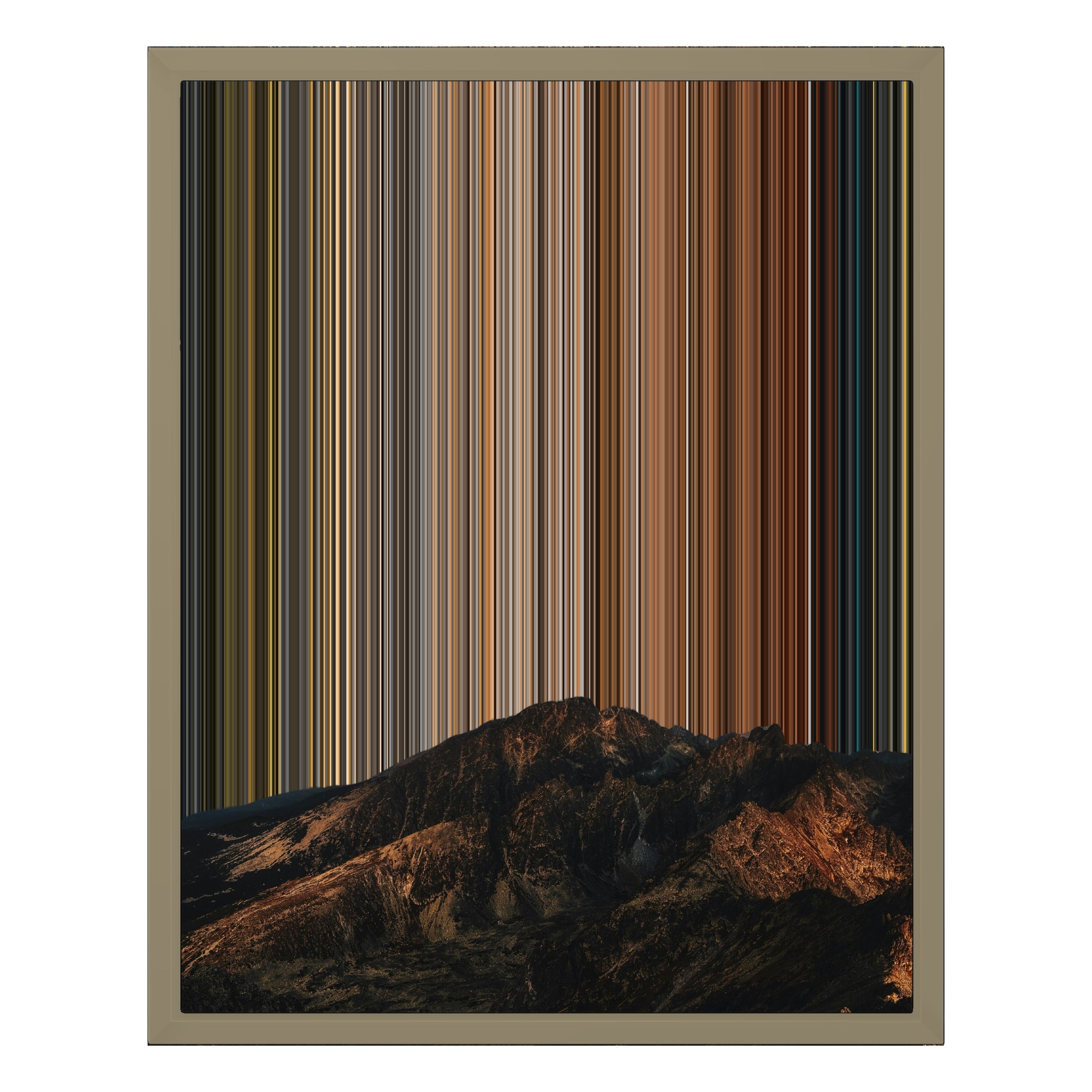 16×20" Framed Canvas - Natural variant