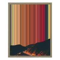 16×20" Framed Canvas - Natural variant