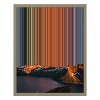 16×20" Framed Canvas - Natural variant