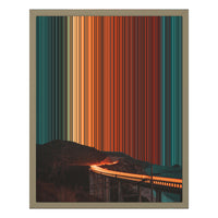 16×20" Framed Canvas - Natural variant