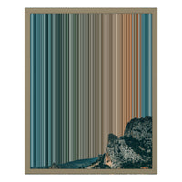 16×20" Framed Canvas - Natural variant