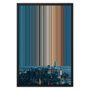 16×24" Framed Canvas - Black variant