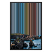 16×24" Framed Canvas - Black variant