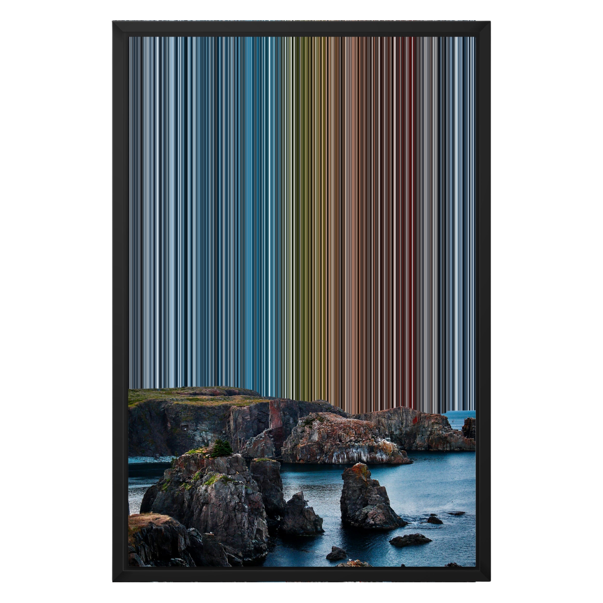 16×24" Framed Canvas - Black variant