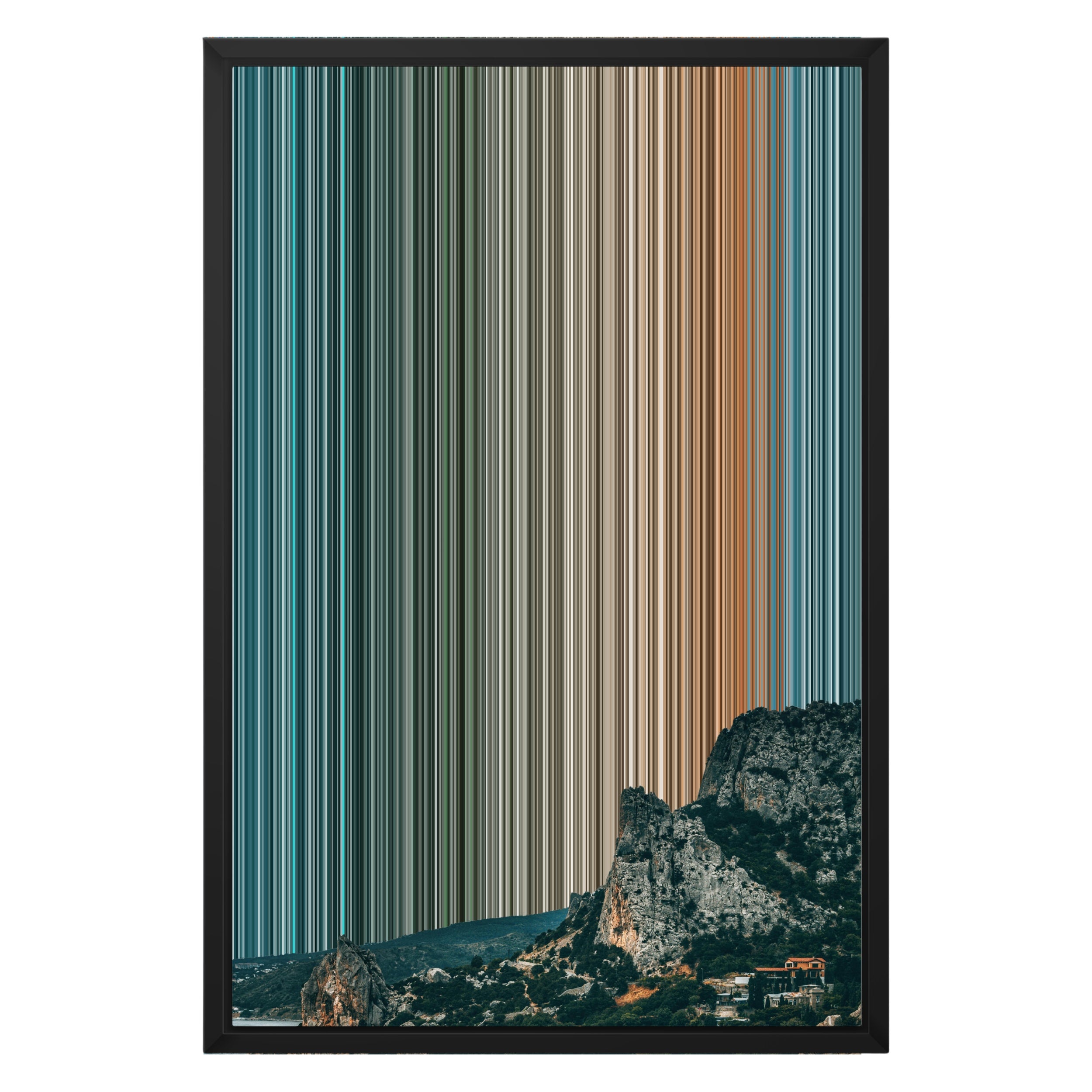 16×24" Framed Canvas - Black variant