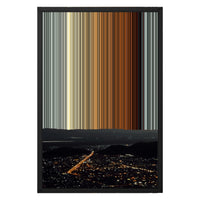 16×24" Framed Canvas - Black variant