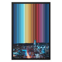 16×24" Framed Canvas - Black variant