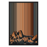 16×24" Framed Canvas - Black variant