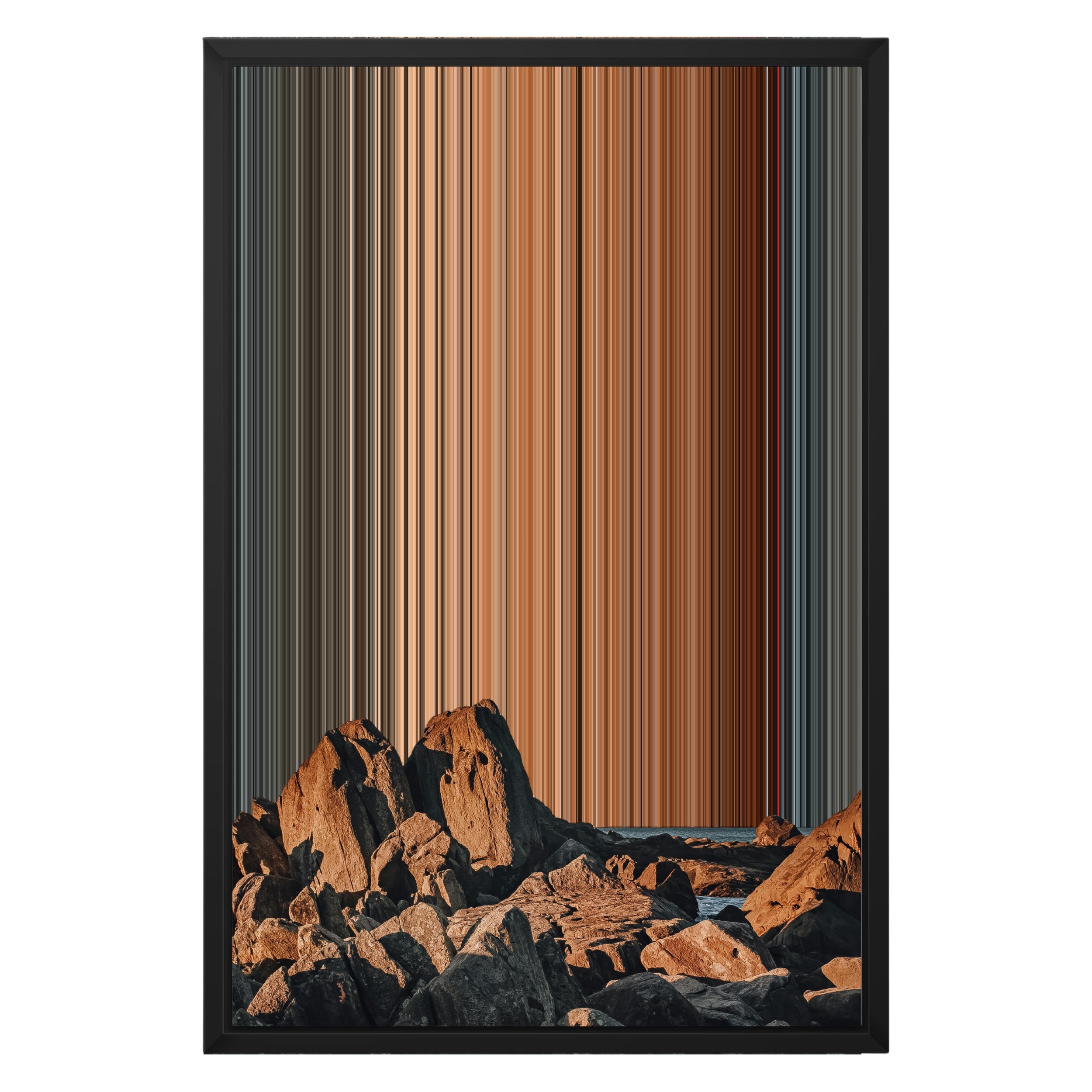 16×24" Framed Canvas - Black variant