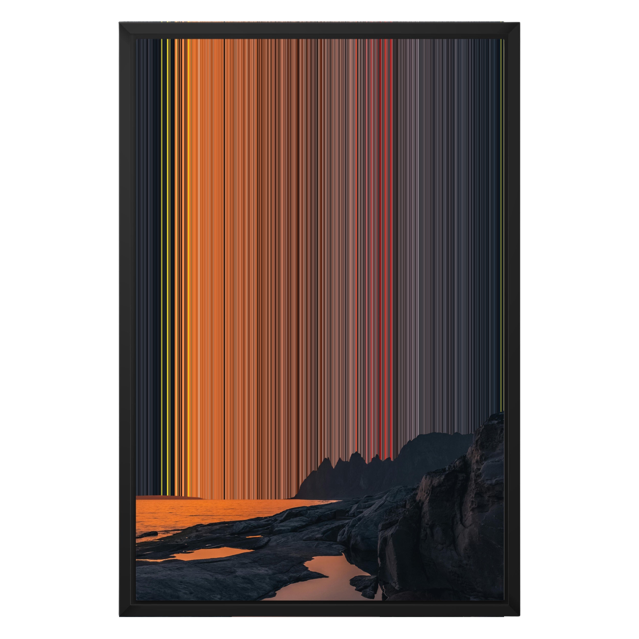 16×24" Framed Canvas - Black variant