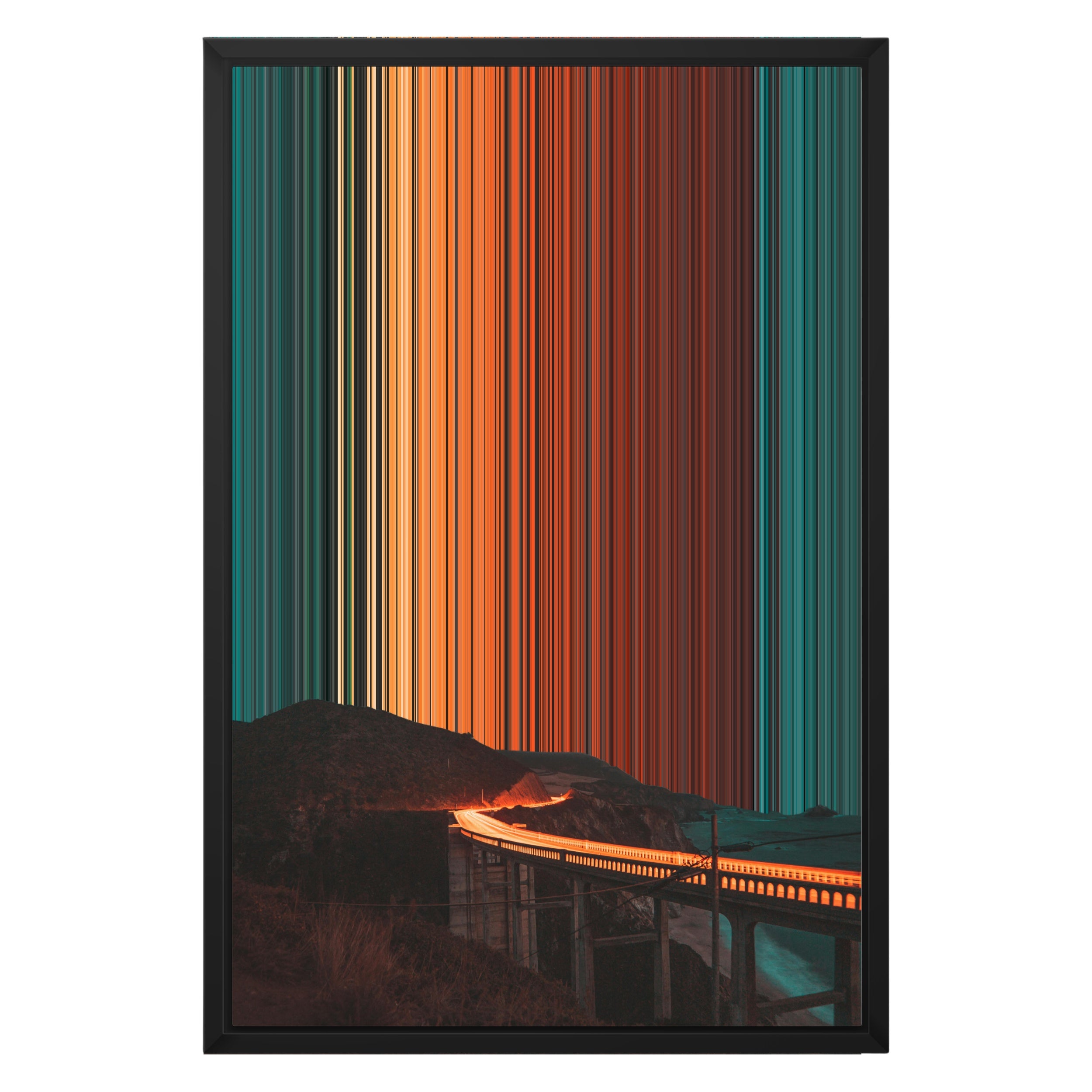 16×24" Framed Canvas - Black variant