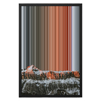 16×24" Framed Canvas - Black variant