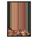 16×24" Framed Canvas - Brown variant