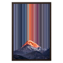 16×24" Framed Canvas - Brown variant