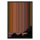 16×24" Framed Canvas - Brown variant