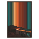 16×24" Framed Canvas - Brown variant