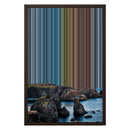 16×24" Framed Canvas - Brown variant